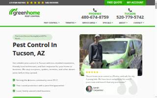 Green Home Pest Control Tucson
