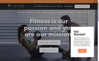 Ignite Fitness Tucson website