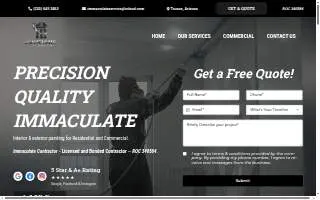 Immaculate Painting Contractor sX LLC website
