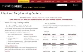 Infant and Early Learning Center At Brichta website