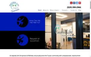 Inspired Life Chiropractic & Wellness, LLC website