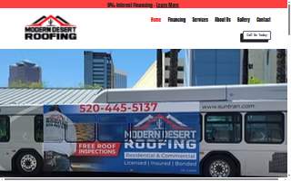 Modern Desert Roofing