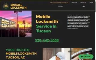 On Call Locksmith LLC website