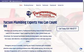 Professional Plumbing Sewer & Drain Co