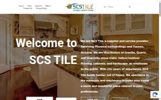 SCS Tile website