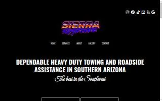 Sierra Roadside website