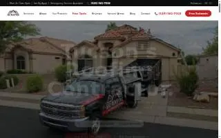 SKI Roofing website