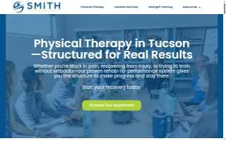 Smith Performance Center website