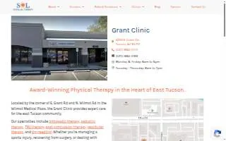 Sol Physical Therapy - Grant Road website