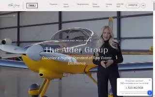 The Alder Group website