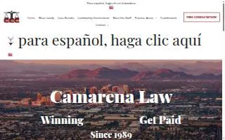 Camarena Law website