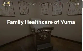 Family Healthcare of Yuma website