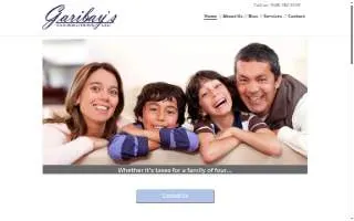 Garibay's Tax Solutions website