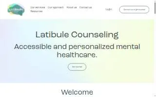 Latibule Counseling Services, PLLC website