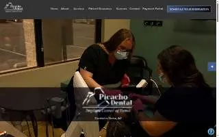 Picacho Dental of Yuma website
