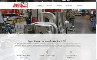 Yuma SignMasters website