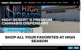 High Season - Adelanto website