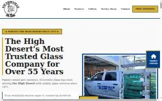 Victorville Glass Co Inc of Adelanto website