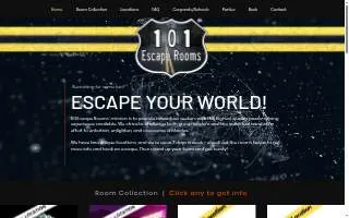 101 Escape Rooms of Agoura Hills website