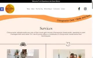 Circle of Life Chiropractic website