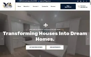 Eagle View Remodeling website
