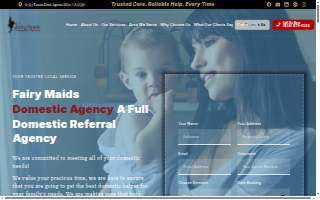 Fairy Maids Domestic Agency website