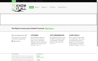 Know It All Tutors