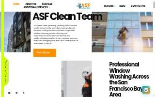ASF Clean Team of Alameda website