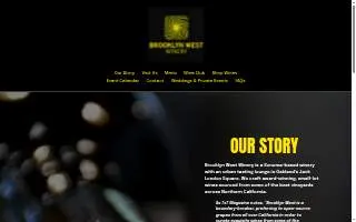 Brooklyn West Winery of Alameda website
