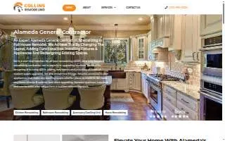 Collins Remodeling website