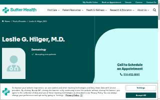 Hilger Leslie G MD
