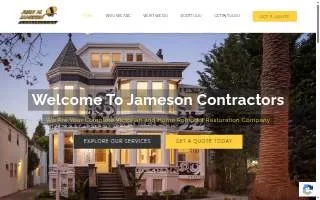Jameson Contractors website