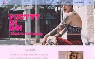 Pretty In Ink: Electric Tattooing website