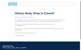 Albany Body Shop