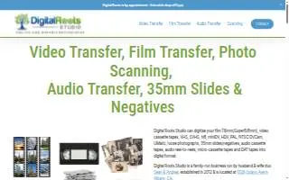 Digital Roots Studio website