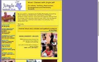 Jingle Jamboree Music website