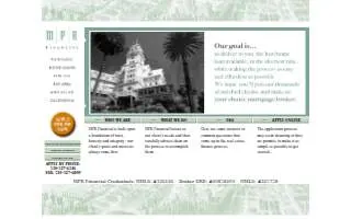 MPR Financial website