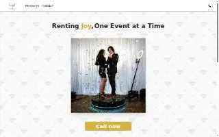Sunlight Party Rental of Albany website
