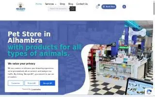 Charlys Pet World - Pet Store & Pet Grooming website