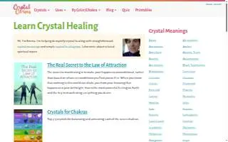 Crystal Vision Care website