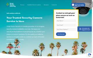 Three Factor Security Cameras Installation Pasadena of Alhambra