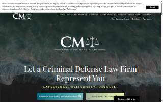 Christine Martin Law website