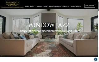 Window Jazz of Aliso Viejo website