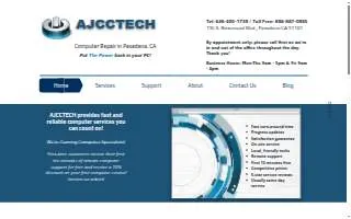 Ajcctech of Altadena website
