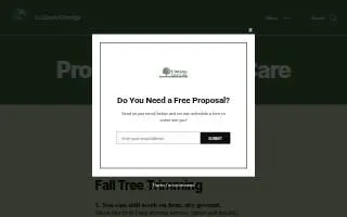 Flintridge Tree Care website