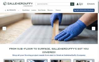 GalleherDuffy Wholesale Flooring Products Store