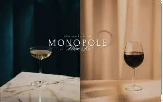 Monopole by WineRx of Altadena website