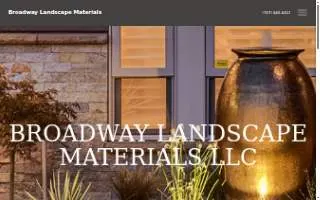 Broadway Landscape Materials website