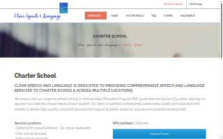 Clear Speech & Language