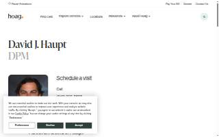 Haupt David J DPM